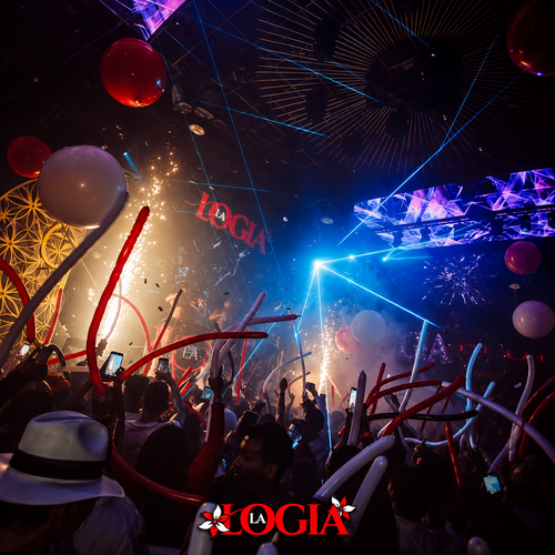La Logia Medellín nightclub interior